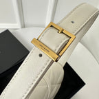 LE 5 À 7 ハンドバッグ 24 ホワイト ラムスキン