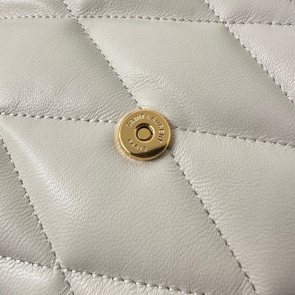 LE 5 À 7 ハンドバッグ 24 ホワイト ラムスキン