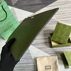 マーモント ポーチ 30 アーミーグリーン ラムスキン