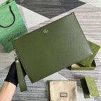 マーモント ポーチ 30 アーミーグリーン ラムスキン