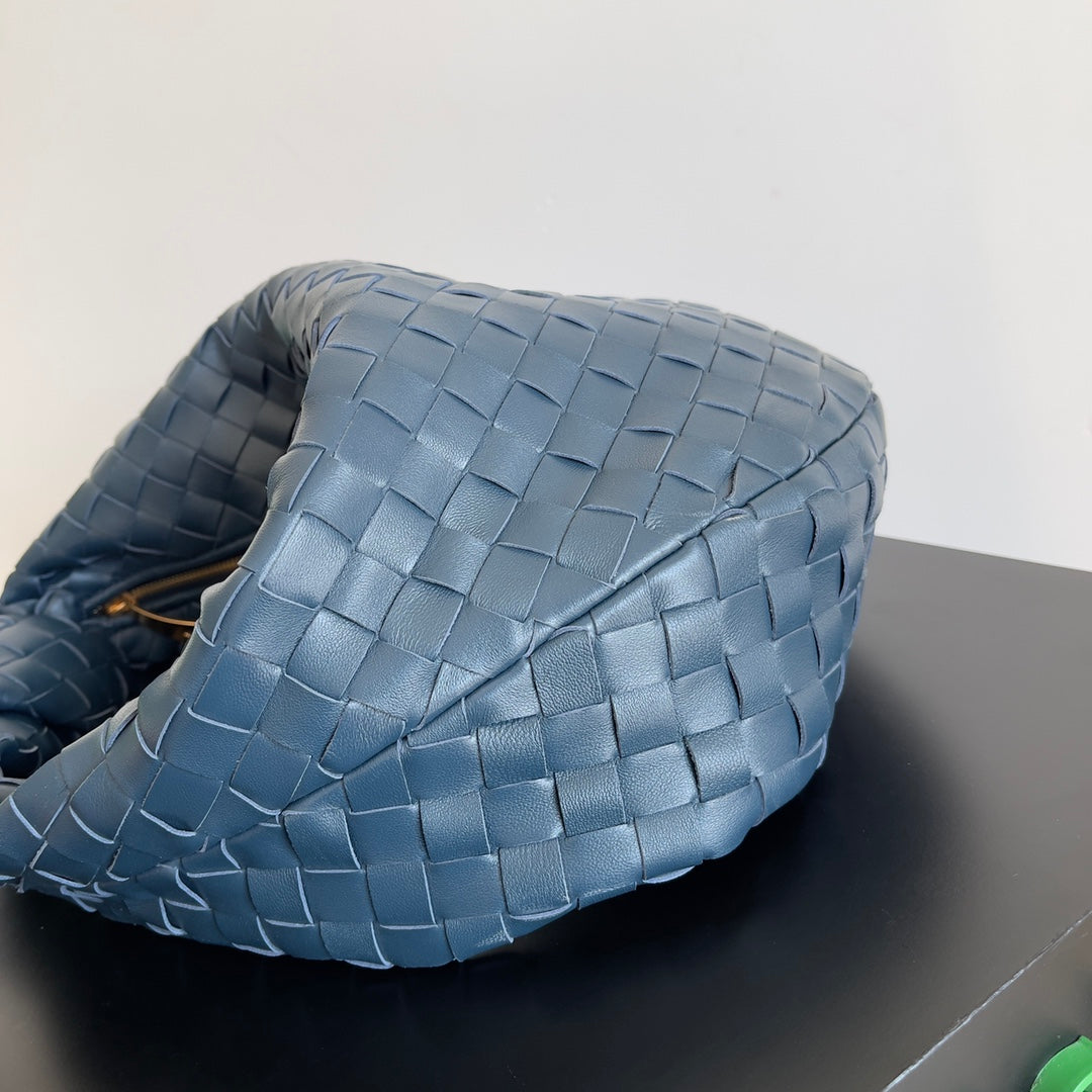 MINI JODIE 23 IN STEEL BLUE LAMBSKIN