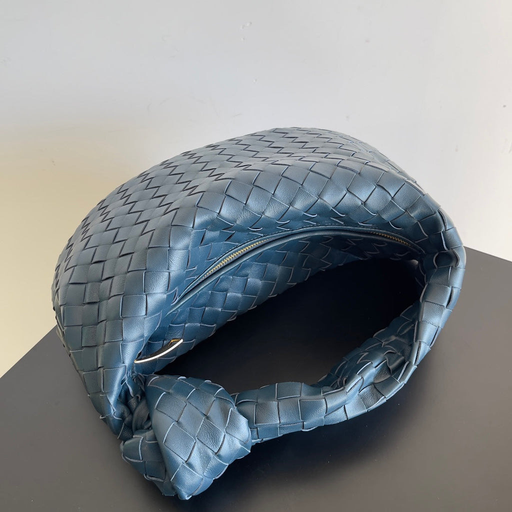 MINI JODIE 23 IN STEEL BLUE LAMBSKIN