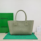 Large Cabat 45cm Light Green Lambskin Ghw