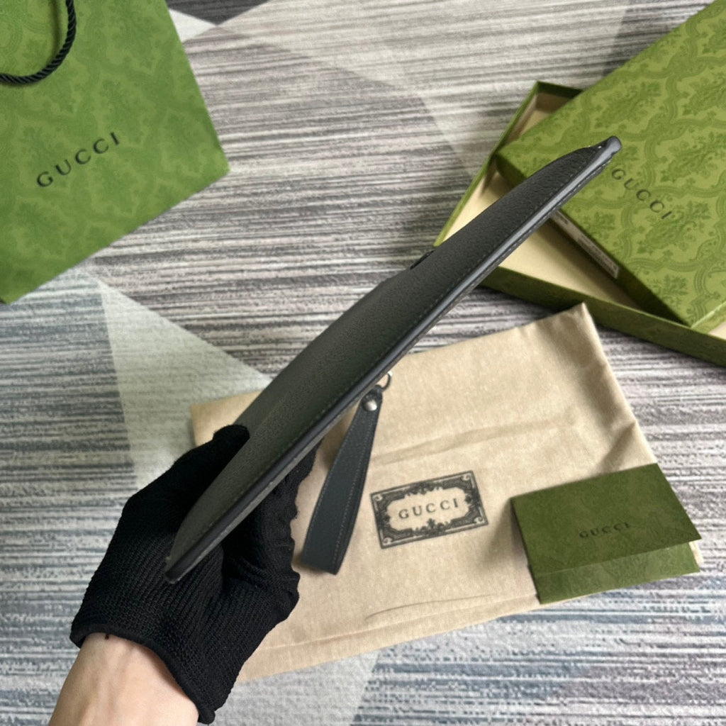 GGマーモント 30 ハンドバッグ（ペンターグレーカーフスキン）