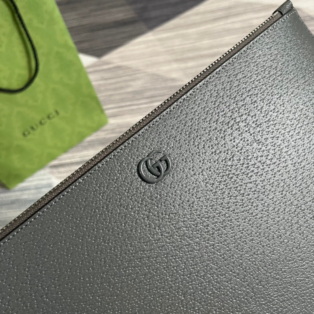 GGマーモント 30 ハンドバッグ（ペンターグレーカーフスキン）