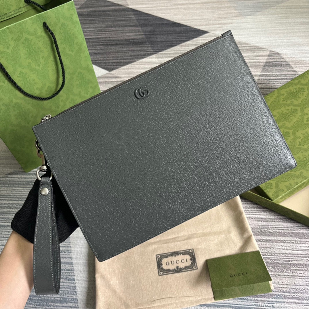 GGマーモント 30 ハンドバッグ（ペンターグレーカーフスキン）