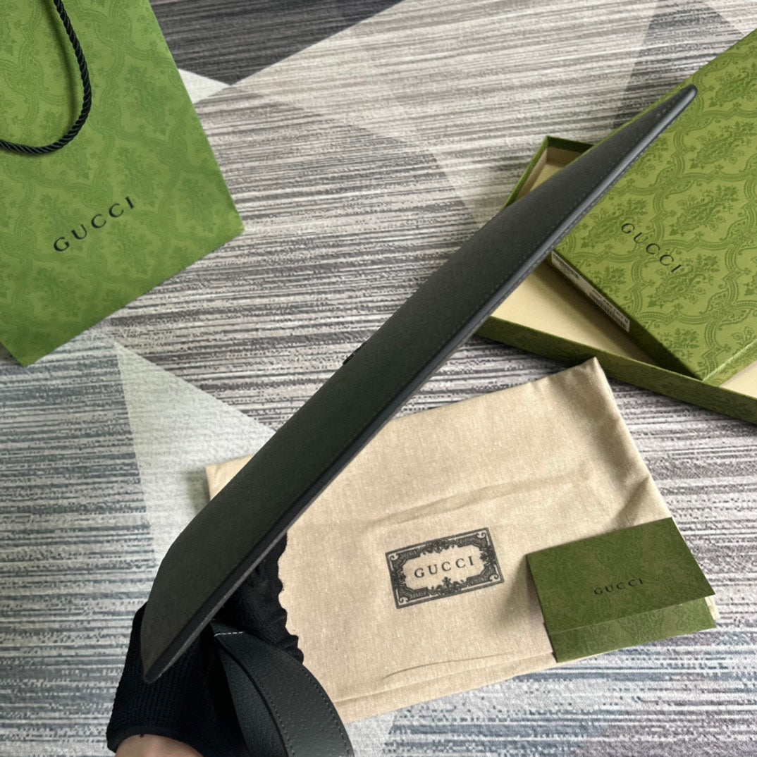 GGマーモント 30 ハンドバッグ（ペンターグレーカーフスキン）