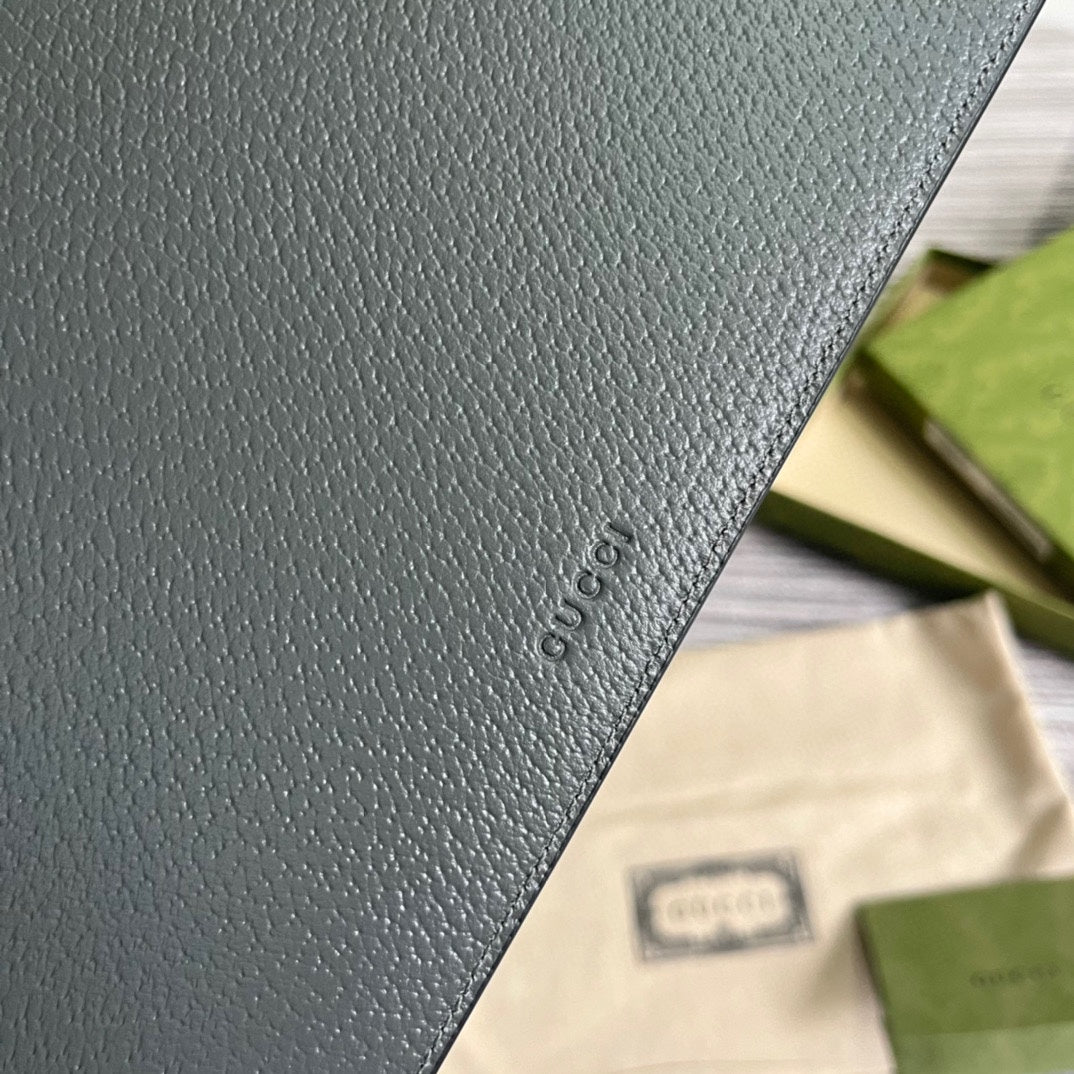 GGマーモント 30 ハンドバッグ（ペンターグレーカーフスキン）