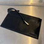 スモール アルコ トート 30 ブラック ソフトラムスキン