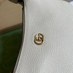 APHRODITE MINI 21 SHOULDER BAG IN WHITE CALFSKIN