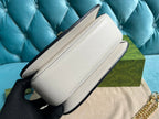 BLONDIE 23 TOP-HANDLE BAG WHITE CALFSKIN