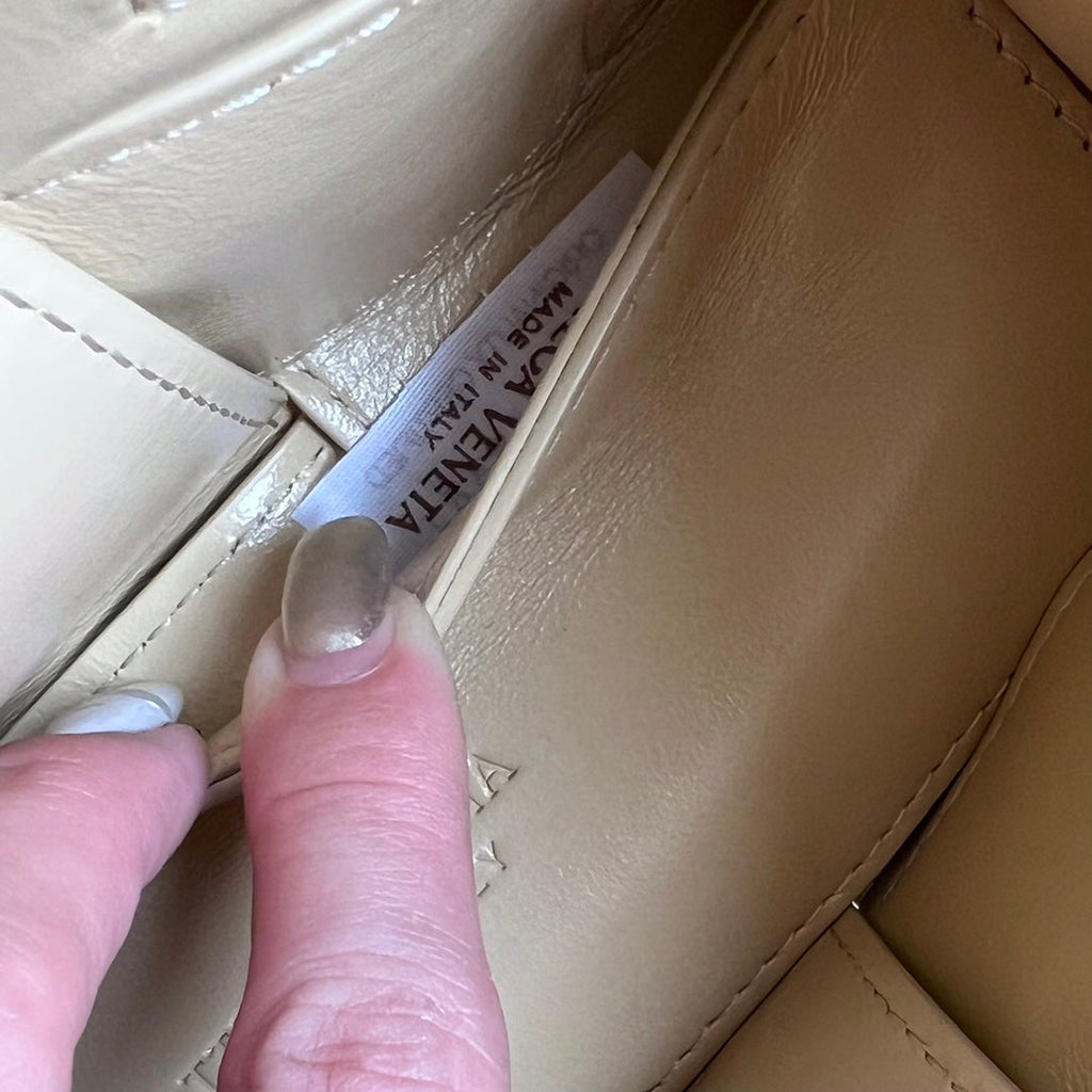 キャンディ アルコ トートバッグ 20 ベージュ ソフトラムスキン