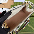 ダイアナ バンブー ショルダーバッグ 27インチ ホワイトカーフスキン ゴールド金具