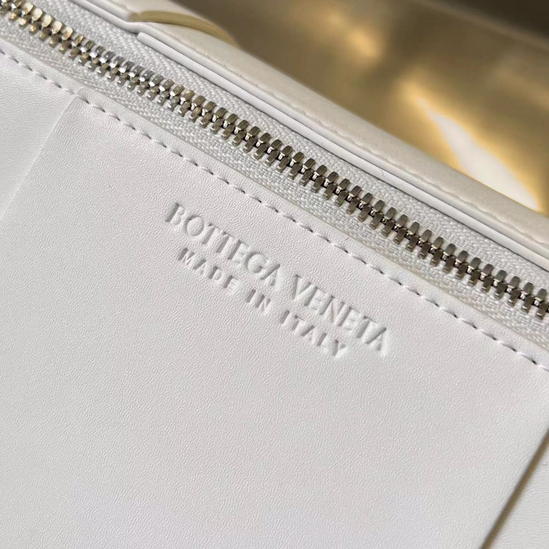 CYLINDER CASSETTE 30 IN WHITE CALFSKIN