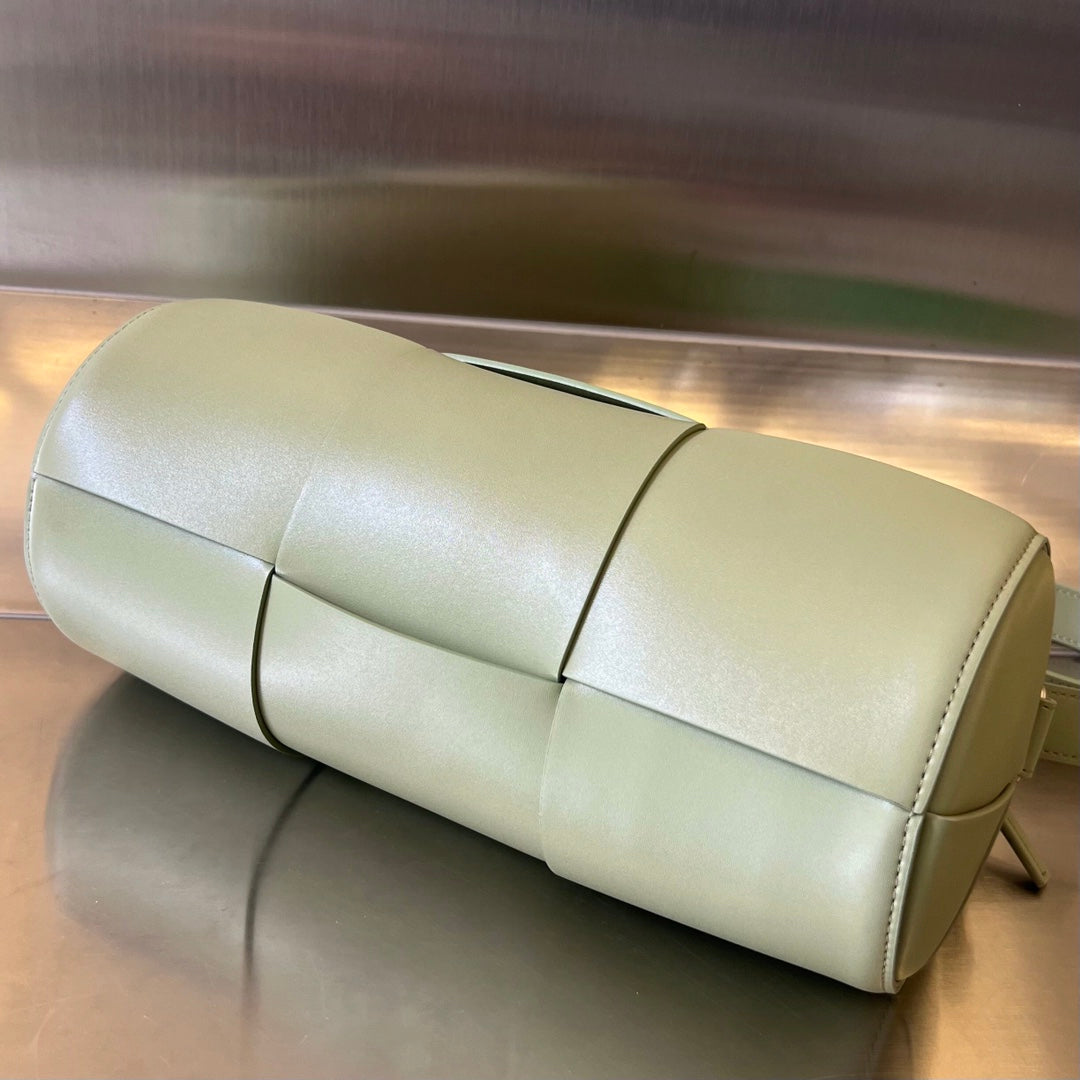 CYLINDER CASSETTE 30 IN TRAVERTINE CALFSKIN