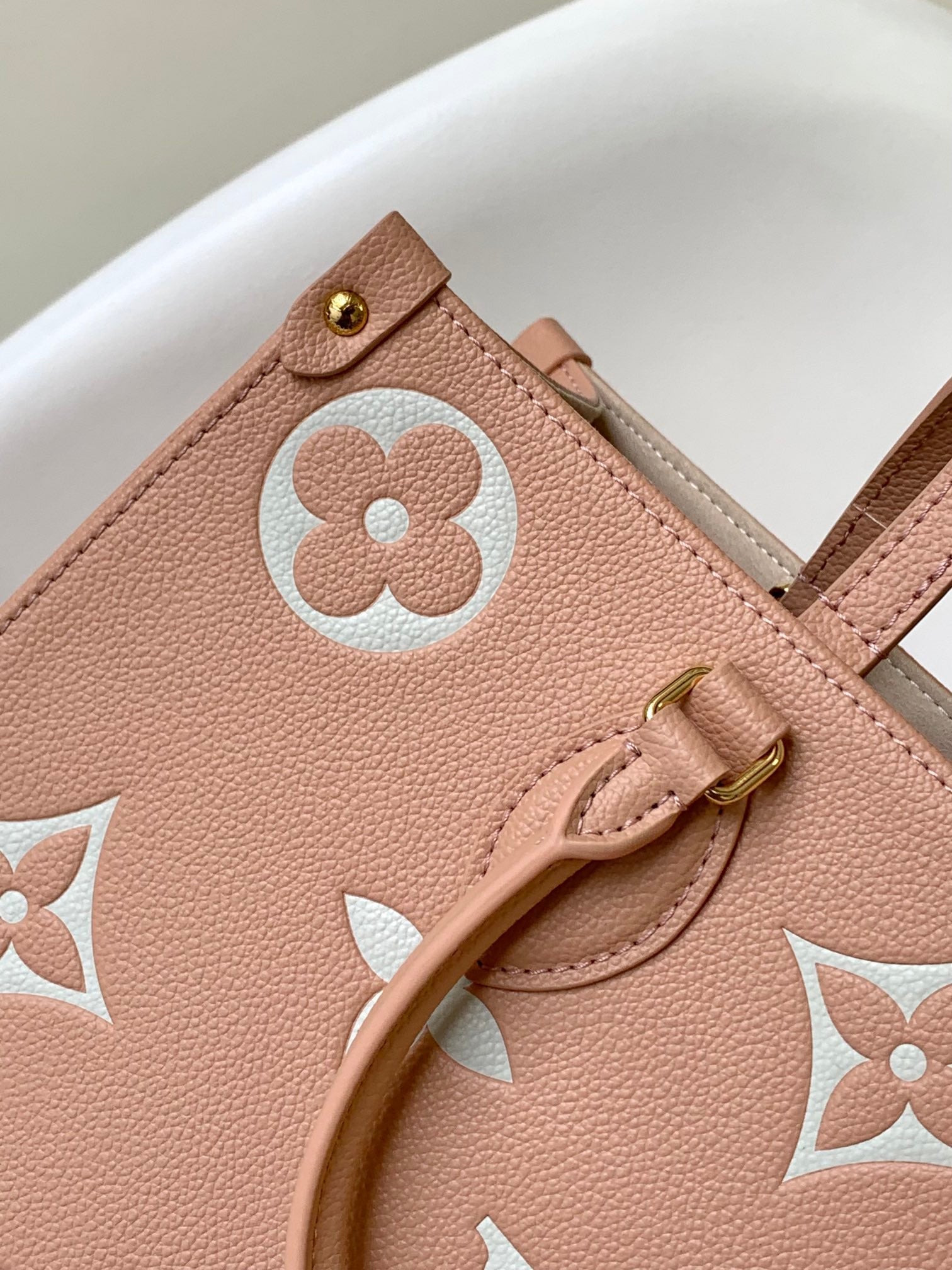 オンザゴー MM 35CM ライトピンク ホワイト