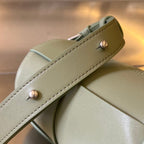 SMALL CYLINDER CASSETTE 21 IN TRAVERTINE CALFSKIN