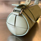 SMALL CYLINDER CASSETTE 21 IN TRAVERTINE CALFSKIN