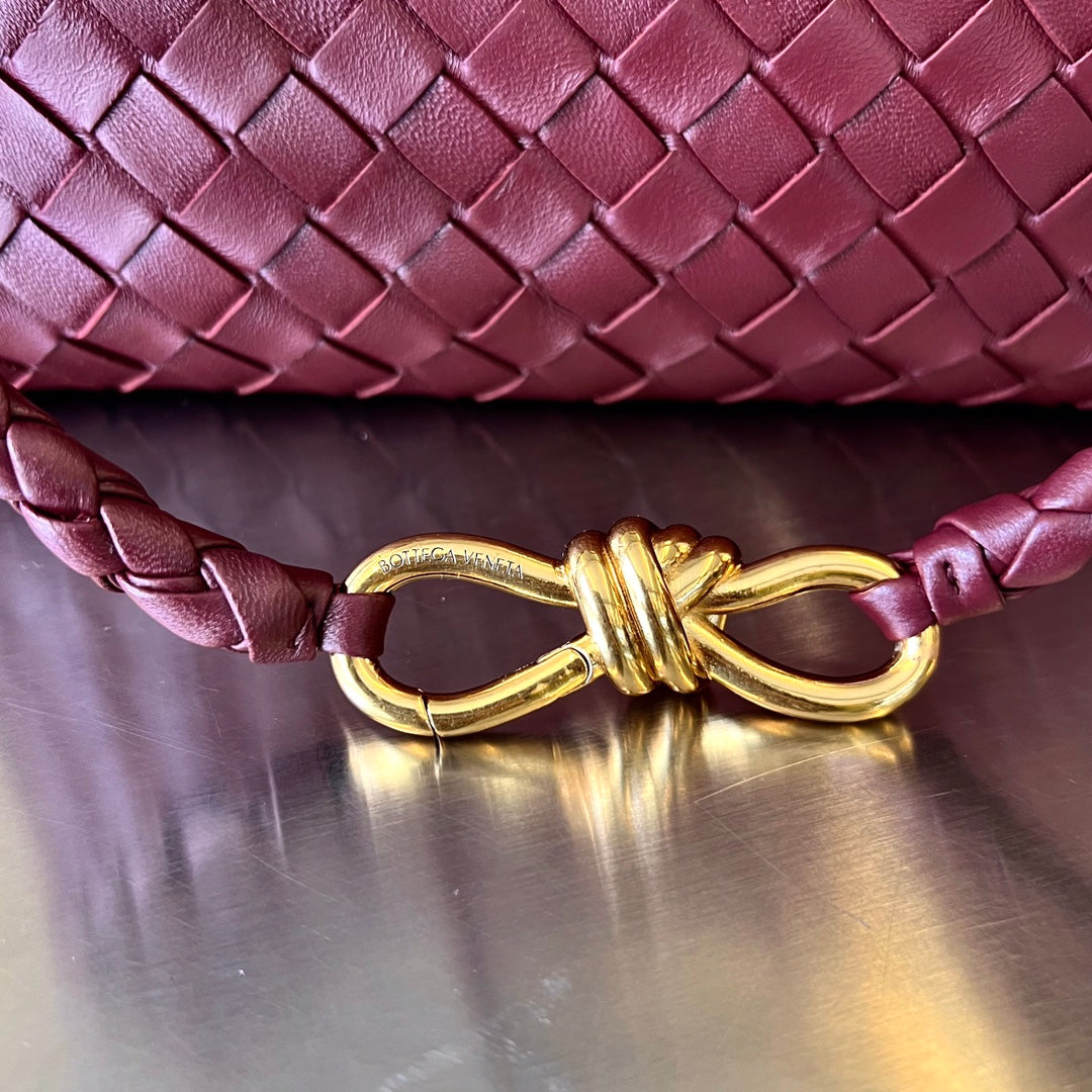 ミディアム アンダモ 32 バーガンディ ラムスキン