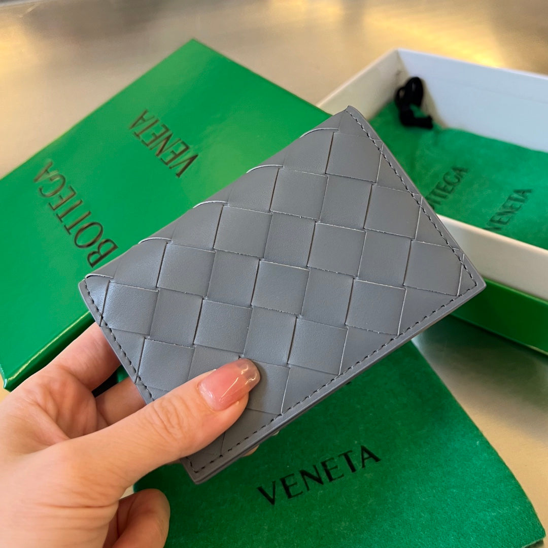 イントレチャート ビジネス 11 グレー カーフスキン カードケース