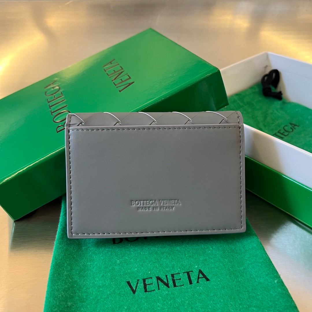 イントレチャート ビジネス 11 グレー カーフスキン カードケース