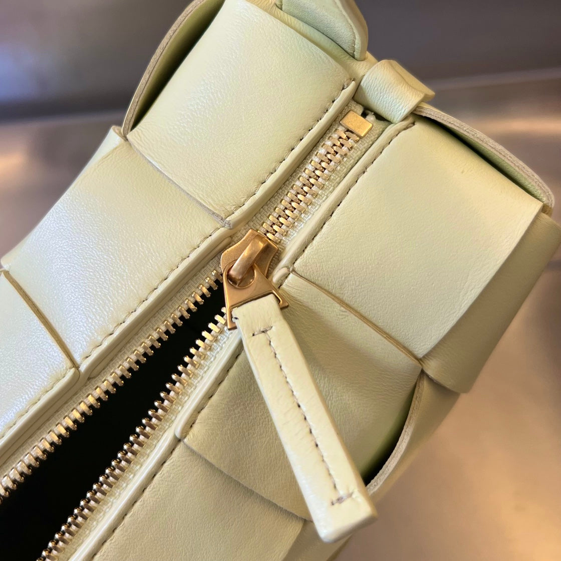 ブリックカセット28 パステルイエローカーフスキン