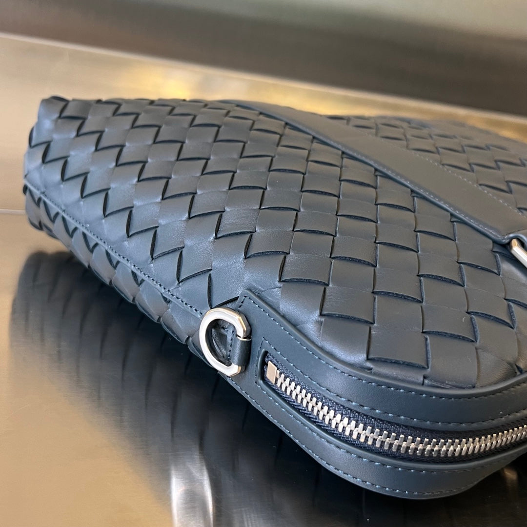 スリム イントレチャート ブリーフケース 36 スレートカーフスキン