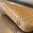 スリム イントレチャート ブリーフケース 36 キャラメルブラウン カーフスキン