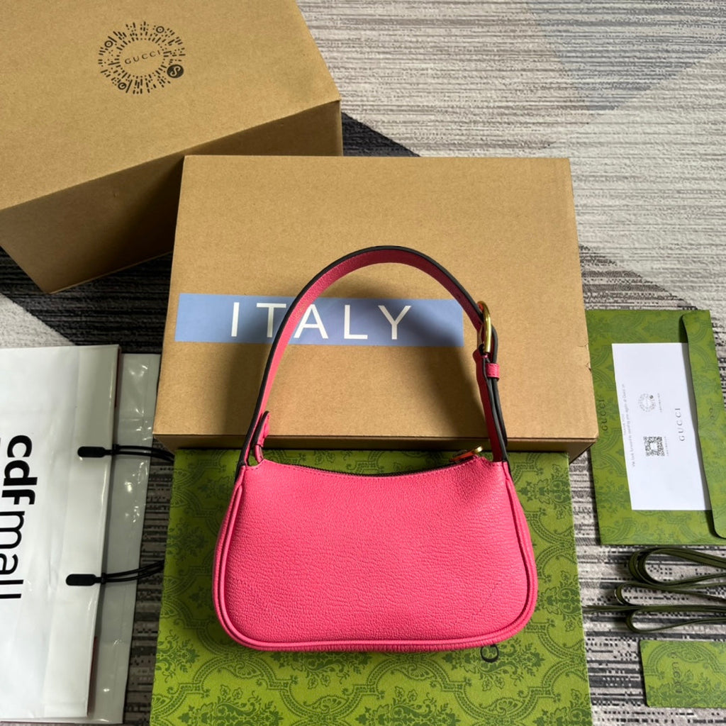 アフロディーテ ミニ 21 ショルダーバッグ（ブライトピンクカーフスキン）