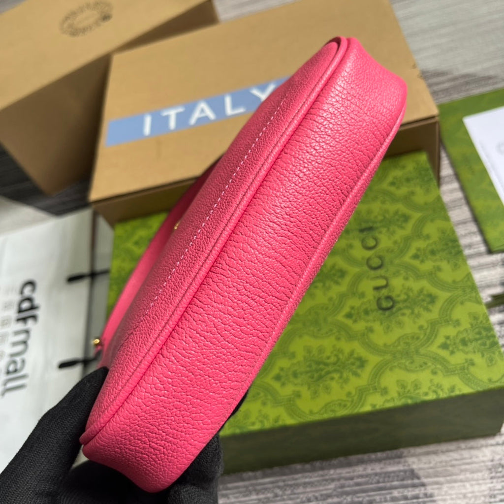 アフロディーテ ミニ 21 ショルダーバッグ（ブライトピンクカーフスキン）