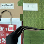 モスグリーンエンボスカーフスキンウォレット11