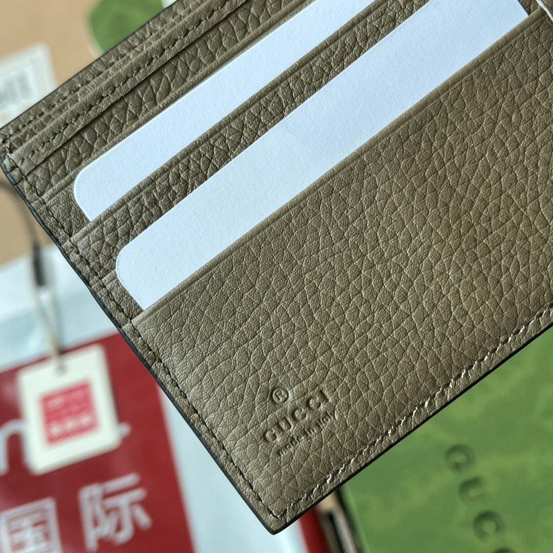 モスグリーンエンボスカーフスキンウォレット11