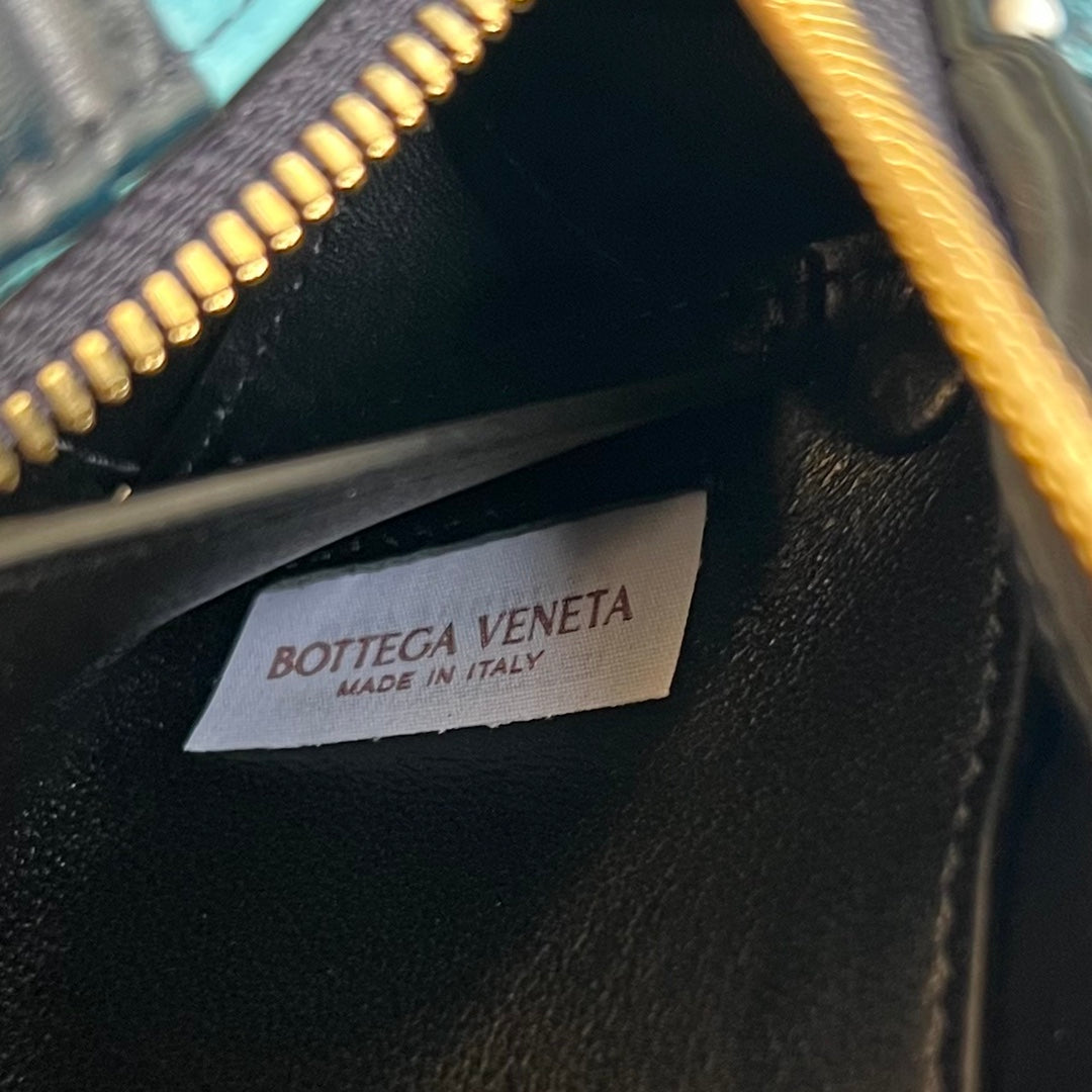 スモールブリックカセット 23インチ スカイブルーミックスブラック ラムスキン