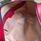 GGマーモント マトラッセ 27 ハンドバッグ チェリーレッド カーフスキン