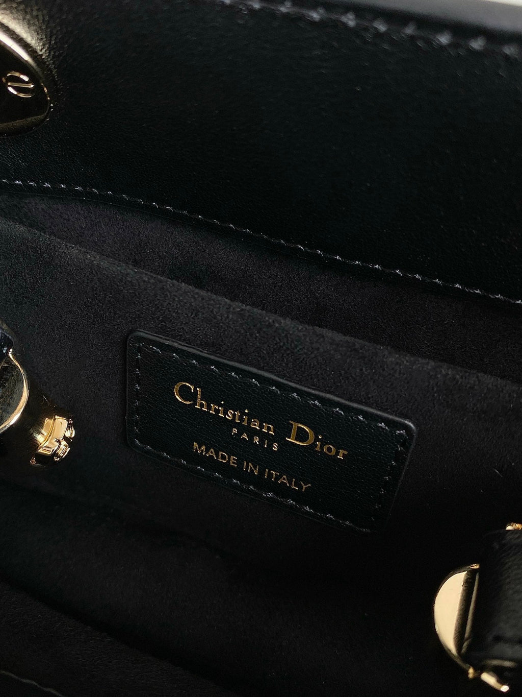 ミニ レディ 19 バッグ（ブラック ラムスキン）