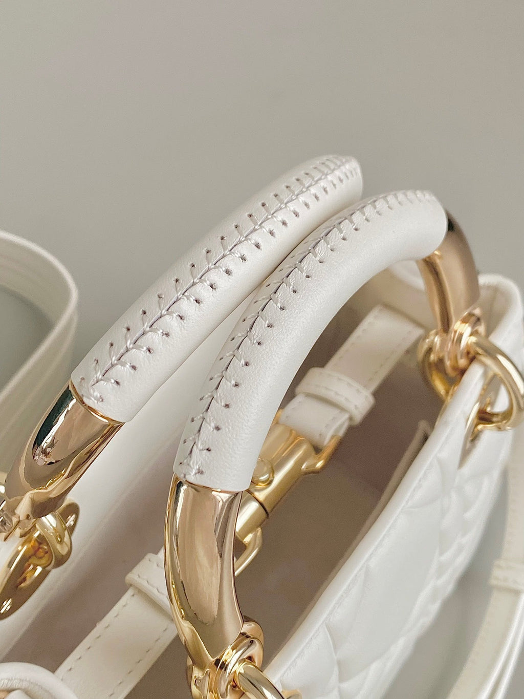 ミニ レディ 19 ホワイト ラムスキン