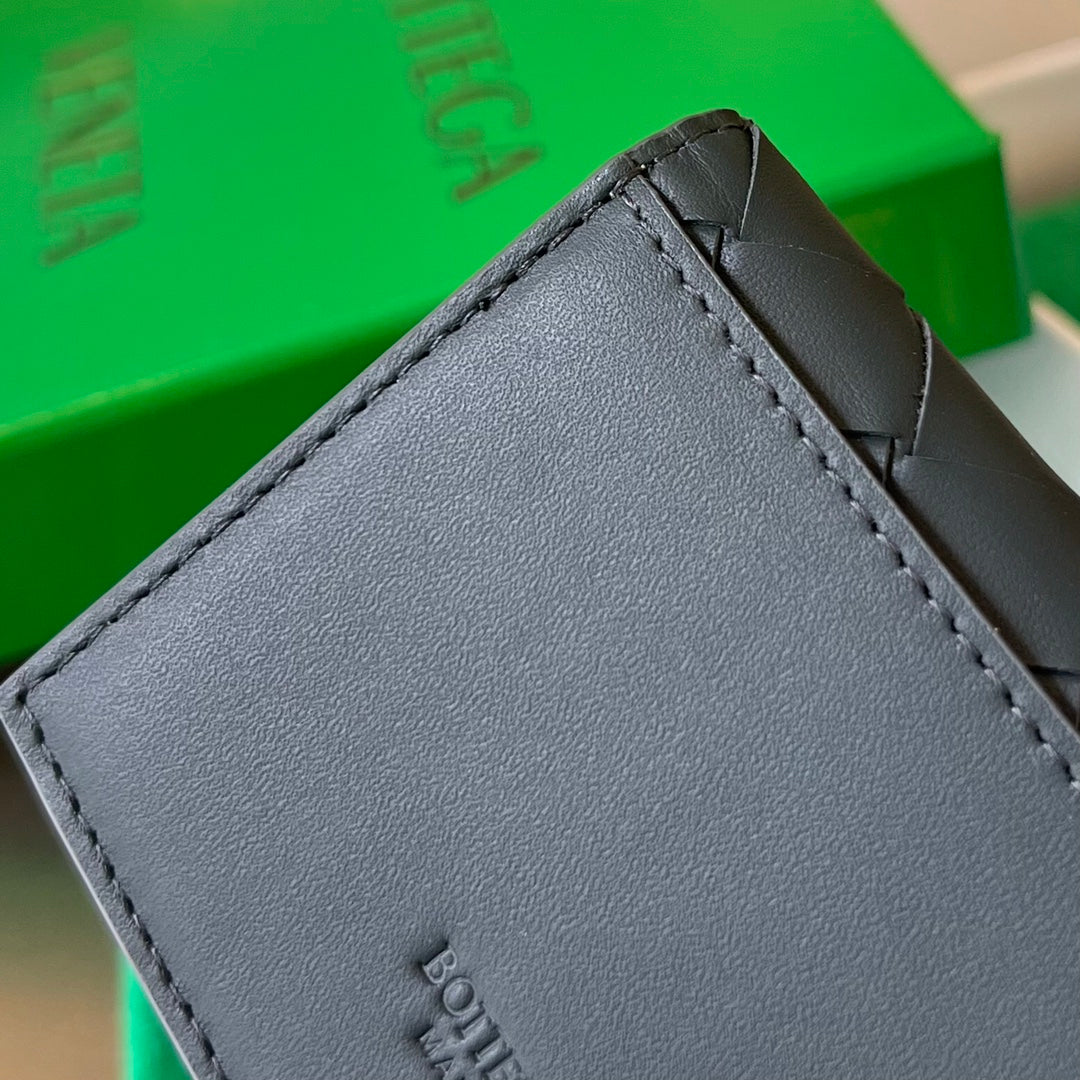 イントレチャート ビジネス 11 ブラック カーフスキン カードケース