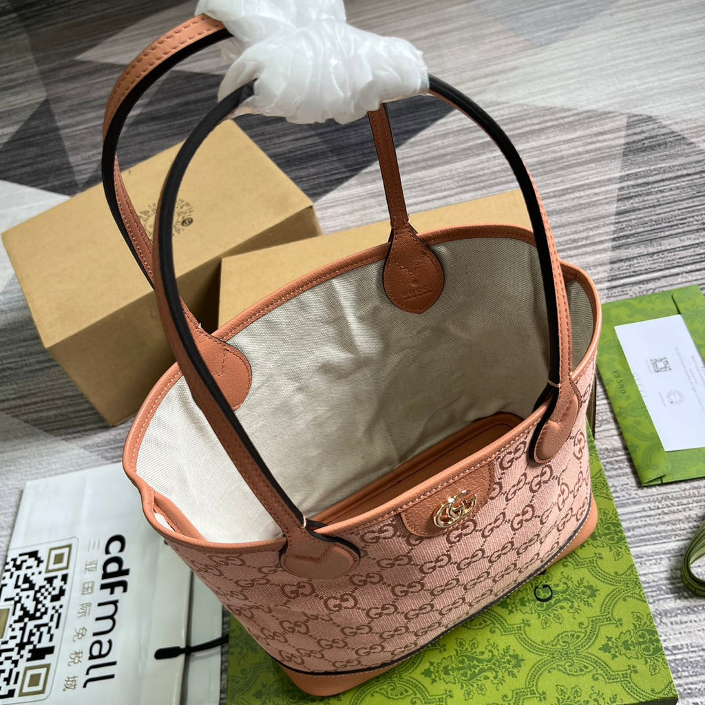 GGオフィディア スモール 25 トートバッグ（ライトピンク キャンバス）