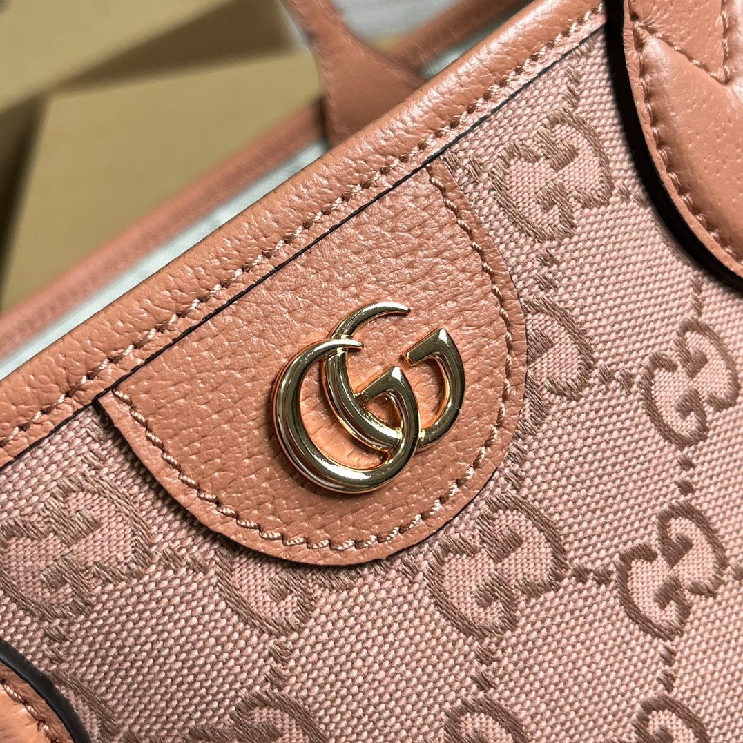 GGオフィディア スモール 25 トートバッグ（ライトピンク キャンバス）