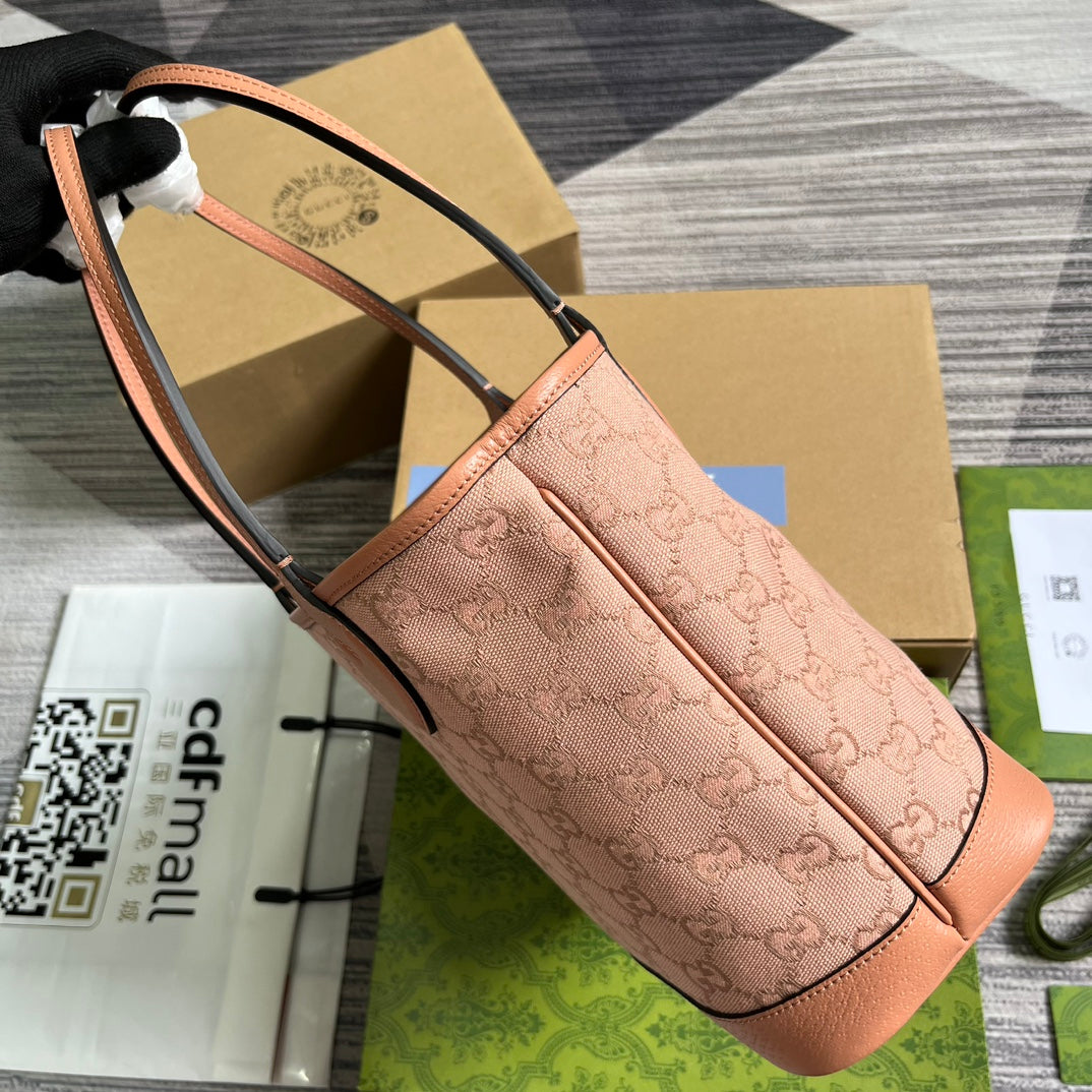 GGオフィディア スモール 25 トートバッグ（ライトピンク キャンバス）