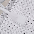 Large Cabat 45cm White Lambskin Ghw