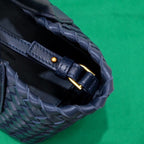 Mini Cabat 20cm Blue Lambskin Ghw