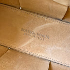 CANDY ARCO TOTE 20 IN TAN BROWN CALFSKIN