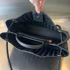 スモール アンダモ 29 ブラック ラムスキン