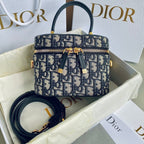 シグネチャー バニティ 16 ブルー オブリーク ジャカード