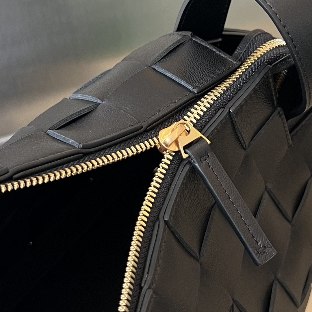 スモール 22 カセット（ブラック ラムスキン）