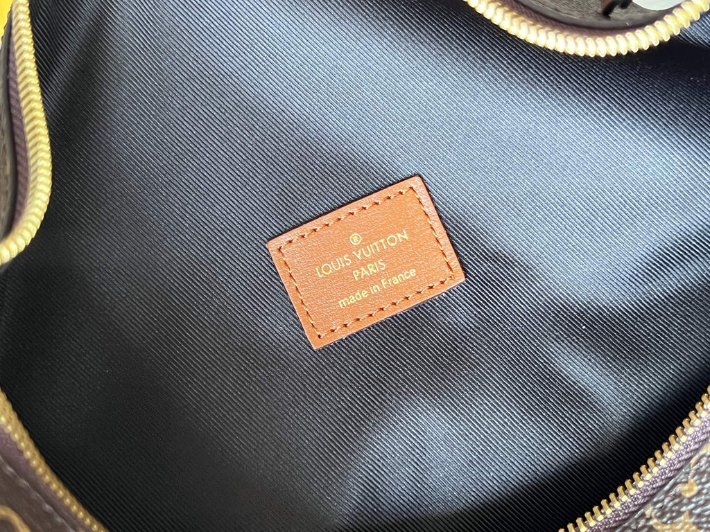 LV 25S ループ ホーボー 38インチ ブラウン モノグラム コーティングキャンバス ゴールド金具