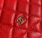 CC WOC 19 RED CAVIAR SILVER HARDWARE