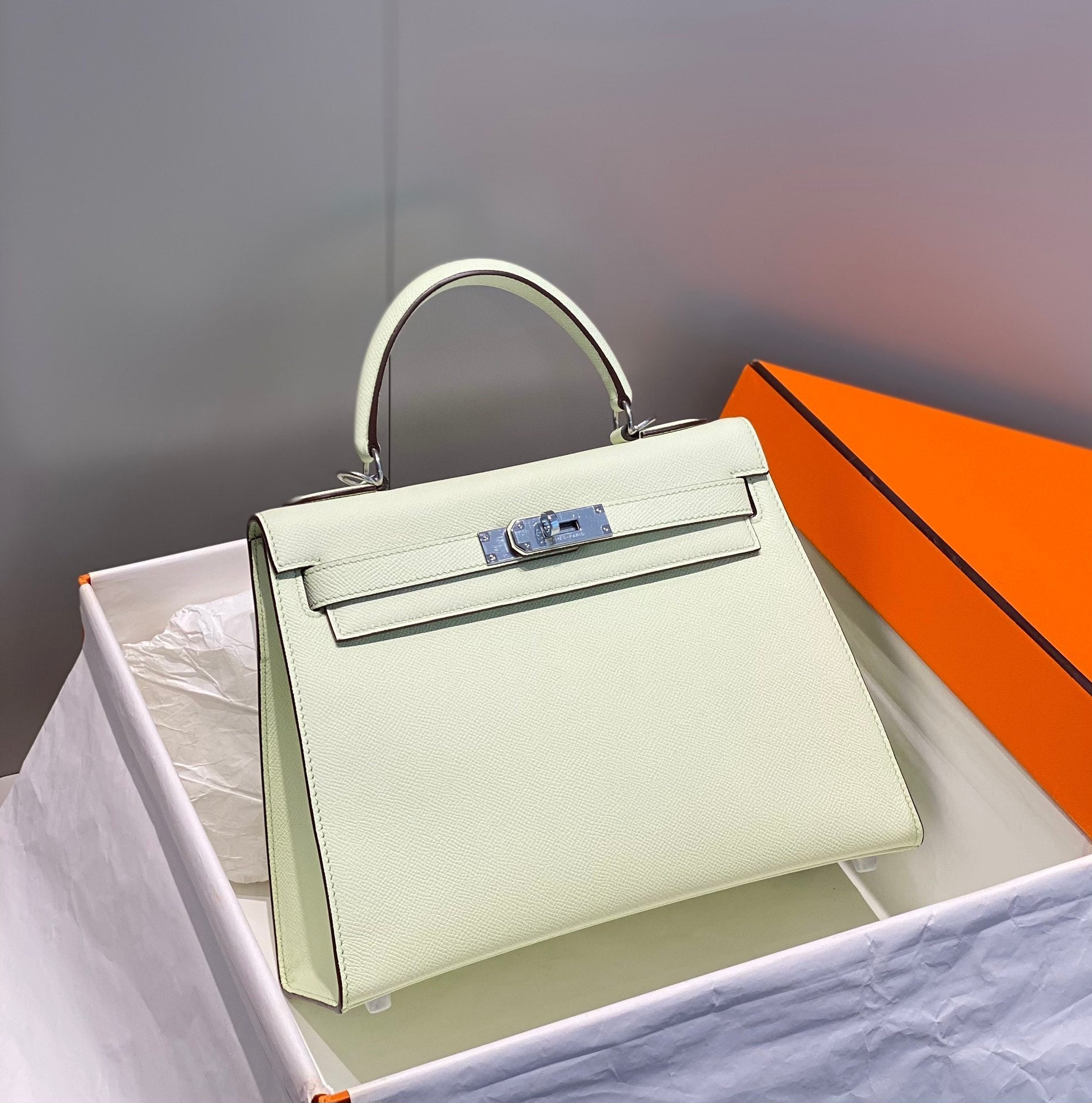 ケリー 28cm ヴェルトフィズ スイフト カーフスキン シルバー金具