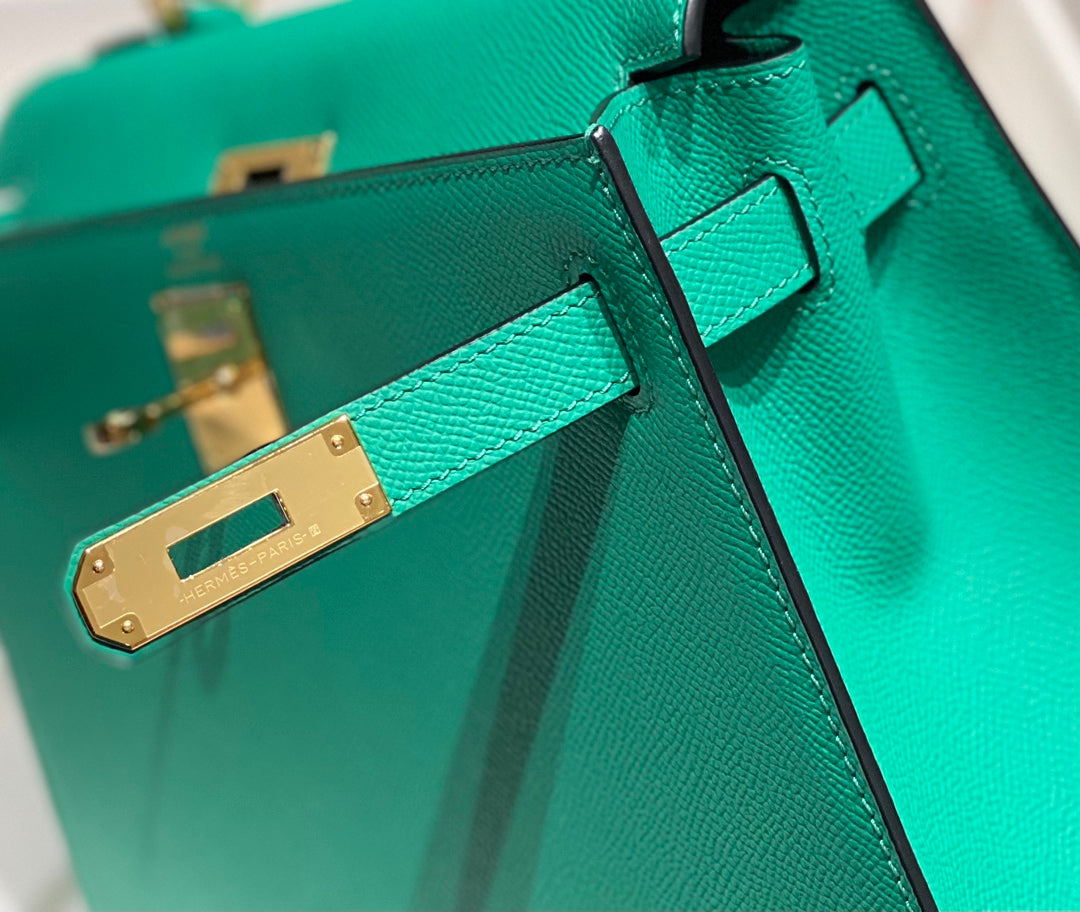 ケリー 28cm ヴェルティゴ エプソムカーフスキン ゴールド金具